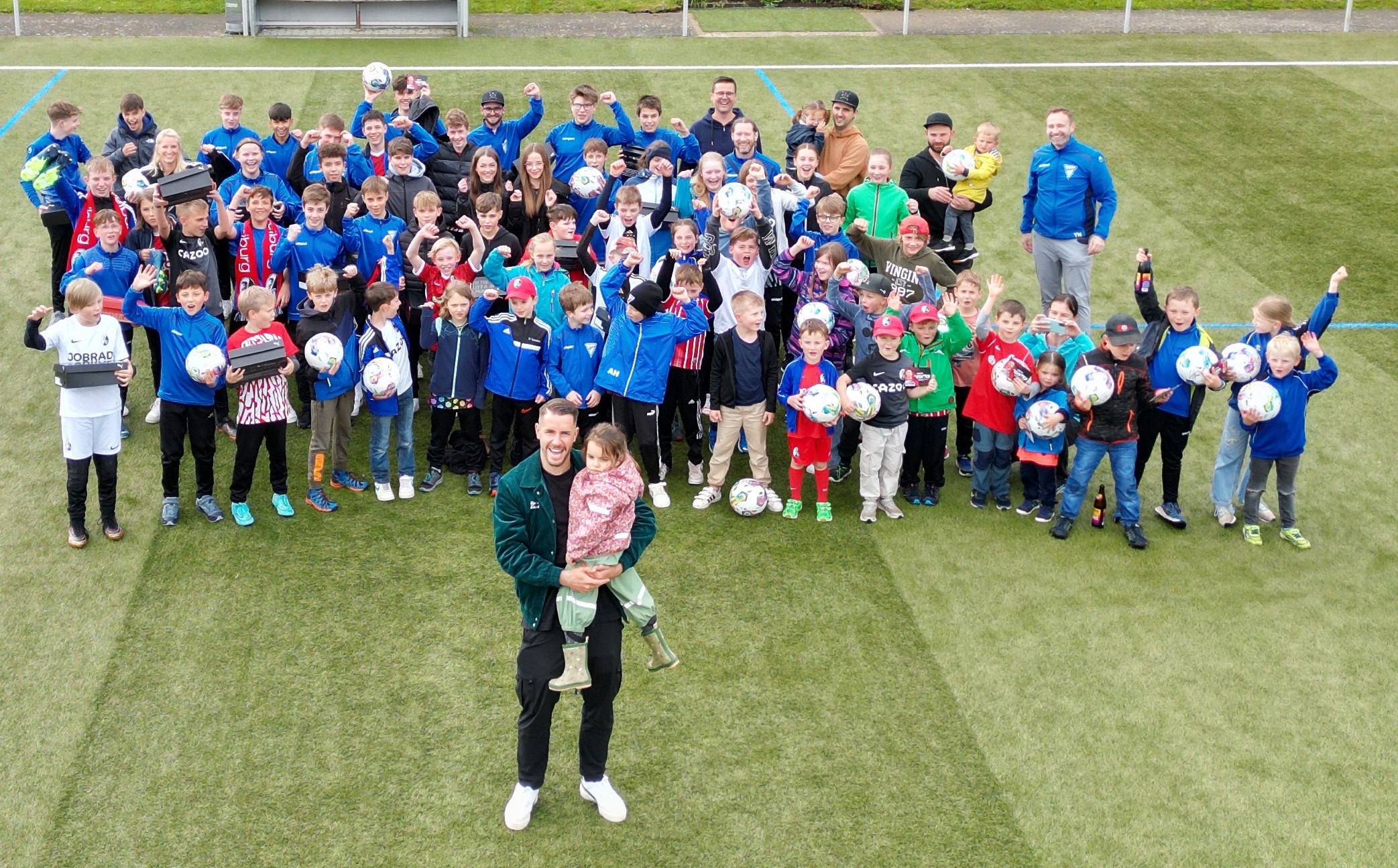Christian Günter zu Besuch auf dem Schächle Christian Günter zu Besuch auf dem Schächle