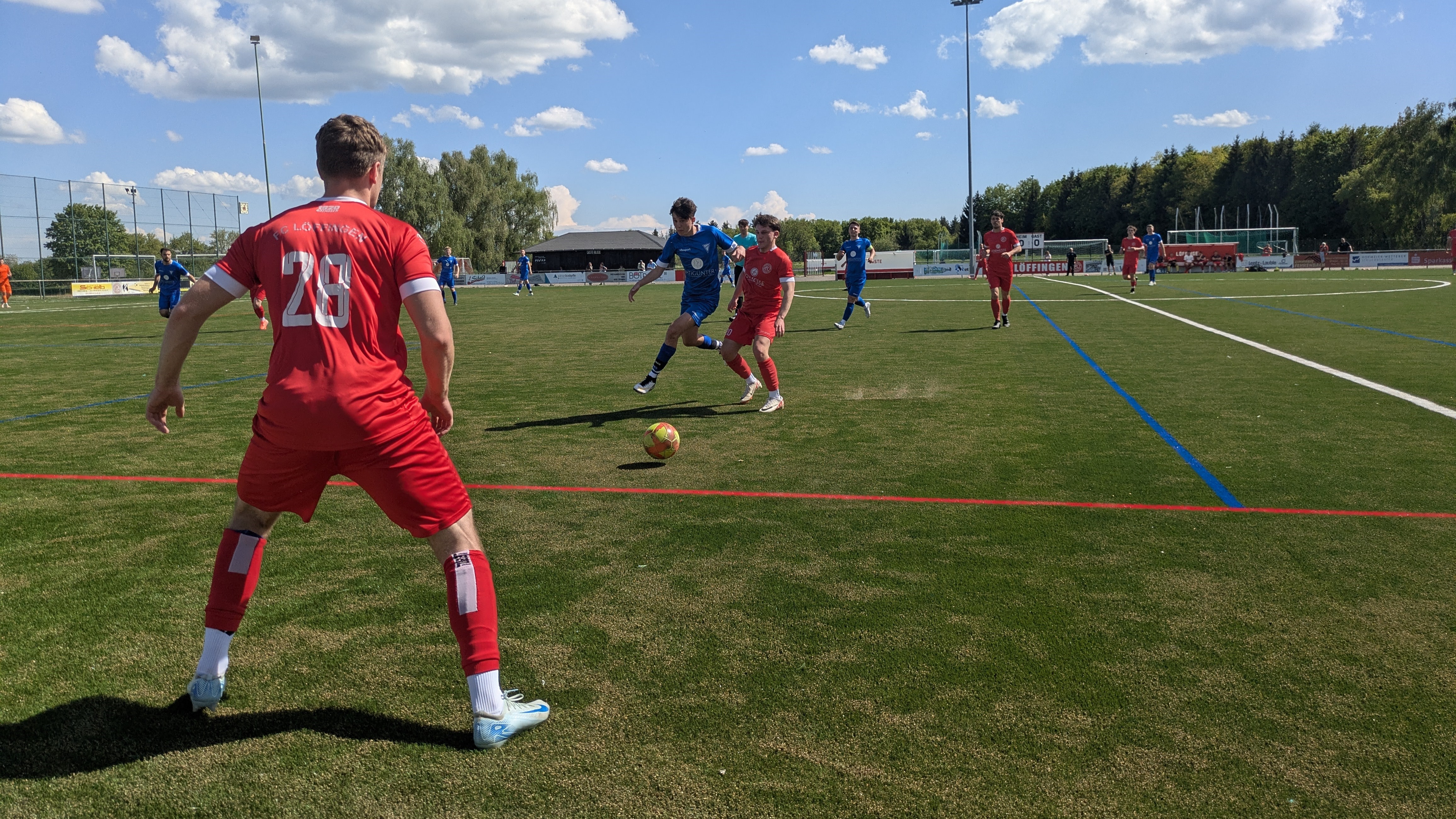 Erste Mannschaft unterliegt in Löffingen Erste Mannschaft unterliegt in Löffingen