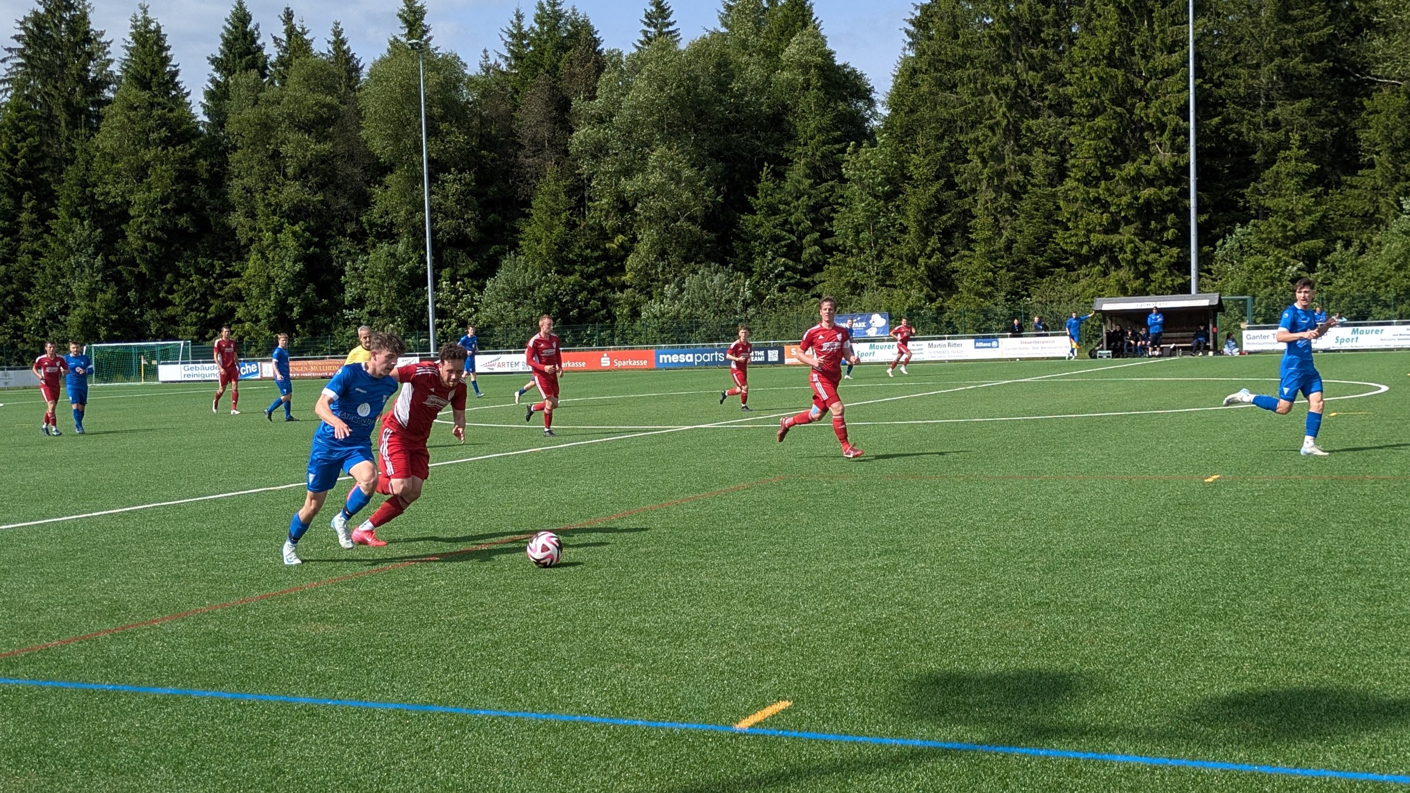 Tolle Tore und starke Leistung in Hinterzarten Tolle Tore und starke Leistung in Hinterzarten